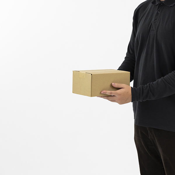 Single Wall Cardboard Shipping Box – 229x152x102mm (9x6x4 Inches)