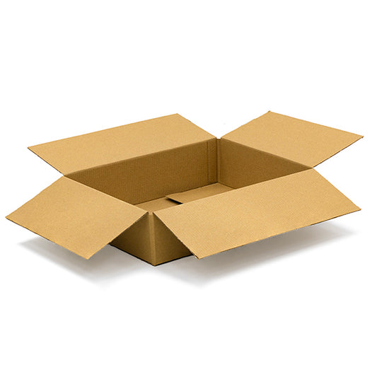 Single Wall Cardboard Shipping Box – 406x305x102mm (16x12x4 inches)