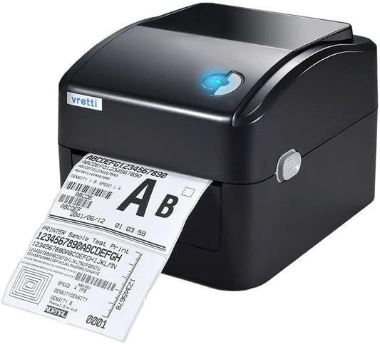Vretti 4x6 Thermal Label Printer – Works with TikTok Shop, Amazon, eBay & Shopify