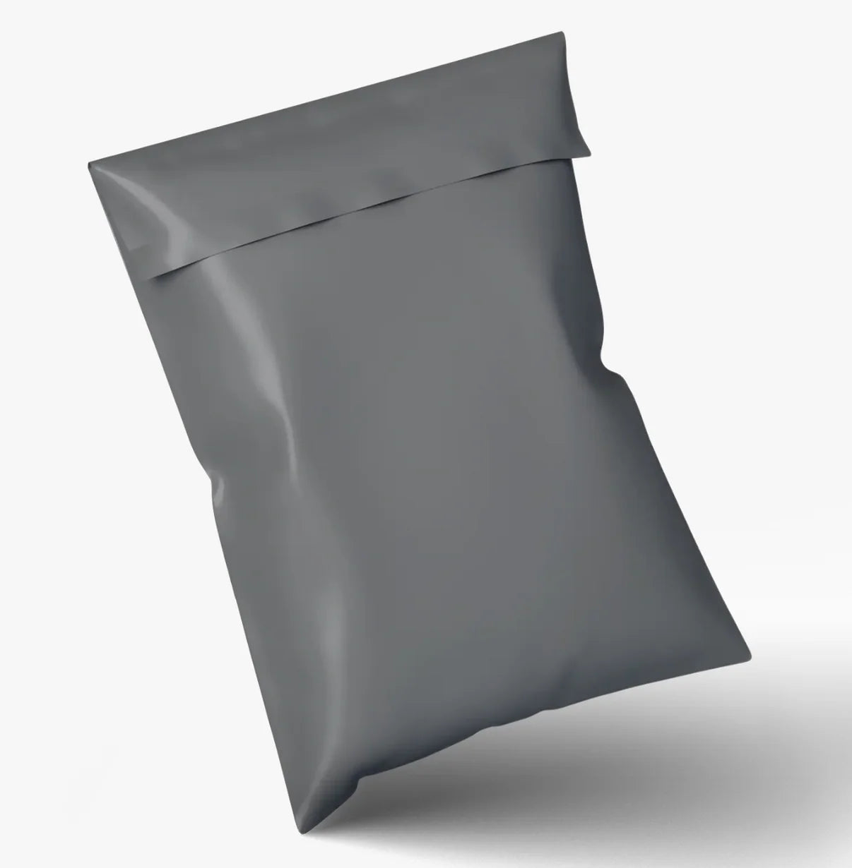 Grey Poly Mailing Bags 14x16 Inch (350x405mm) – Strong Self-Seal Postage Bags